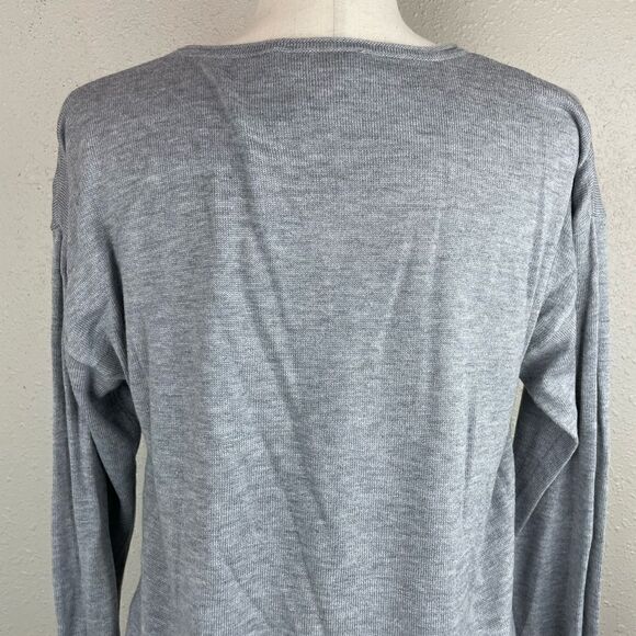 Rachel Zoe Football Sweater Size L EUC - Picture 5 of 7
